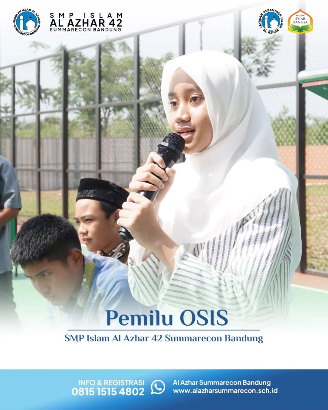  Pemilu Ketua OSIS Praktik Pesta Demokrasi periode 2023 - 2024